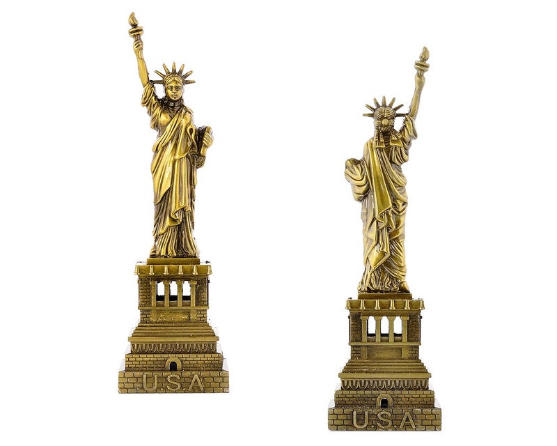 DS.DISTINCTIVE STYLE DS. DISTINCTIVE STYLE Statue of Liberty Model - Metallic Statue - Figurine for Souvenirs (5.9 Inch) - Image 3